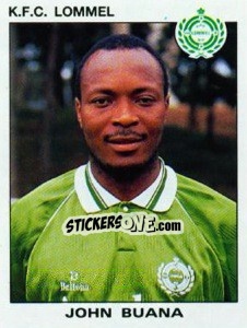 Sticker John Buana - Football Belgium 1992-1993 - Panini