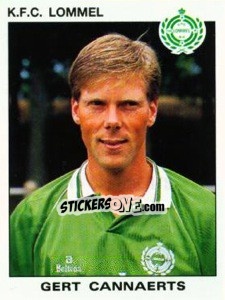 Sticker Gert Cannaerts - Football Belgium 1992-1993 - Panini