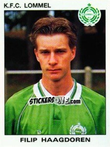 Sticker Filip Haagdoren - Football Belgium 1992-1993 n. 249 - Panini