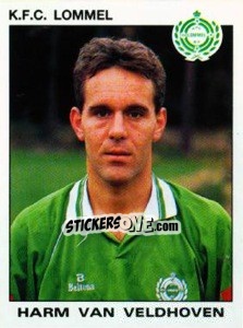 Sticker Harm van Veldhoven - Football Belgium 1992-1993 - Panini