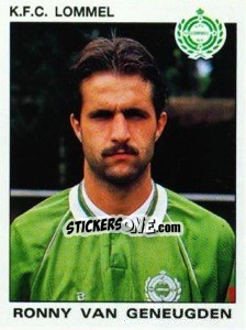 Sticker Ronny van Geneugden - Football Belgium 1992-1993 - Panini