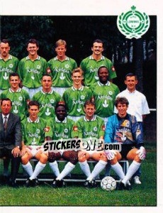 Figurina Team - Football Belgium 1992-1993 - Panini