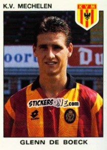 Sticker Glenn de Boeck