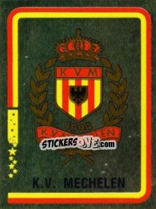 Figurina Badge - Football Belgium 1992-1993 - Panini