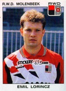 Cromo Emil Lorincz - Football Belgium 1992-1993 - Panini
