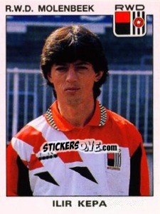 Figurina Ilir Kepa - Football Belgium 1992-1993 - Panini