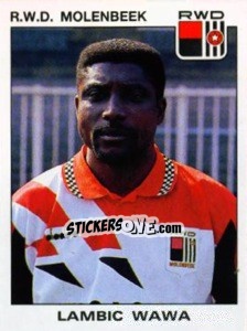Sticker Lambic Wawa - Football Belgium 1992-1993 - Panini