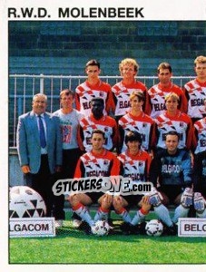 Figurina Team - Football Belgium 1992-1993 - Panini