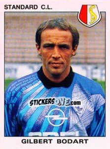 Sticker Gilbert Bodart - Football Belgium 1992-1993 - Panini