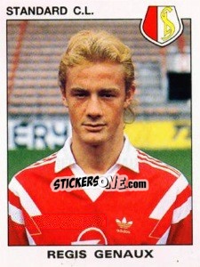 Sticker Regis Genaux - Football Belgium 1992-1993 - Panini