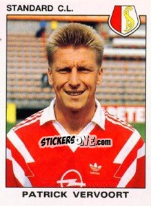 Sticker Patrick Vervoort - Football Belgium 1992-1993 n. 295 - Panini