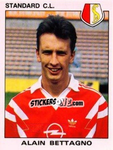 Sticker Alain Bettagno - Football Belgium 1992-1993 n. 300 - Panini