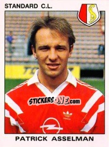Cromo Patrick Asselman - Football Belgium 1992-1993 - Panini