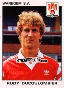 Sticker Rudy Ducoulombier - Football Belgium 1992-1993 n. 313 - Panini