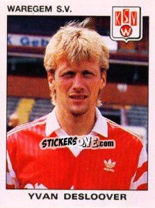 Cromo Yvan Desloover - Football Belgium 1992-1993 - Panini