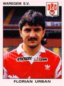Sticker Florian Urban - Football Belgium 1992-1993 n. 317 - Panini