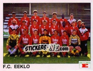 Sticker Team - Football Belgium 1992-1993 n. 332 - Panini