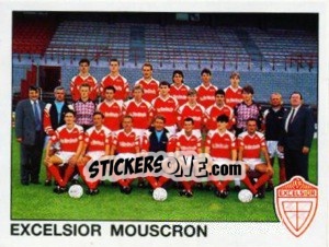 Sticker Team - Football Belgium 1992-1993 n. 334 - Panini
