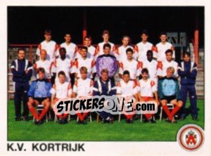 Sticker Team - Football Belgium 1992-1993 n. 338 - Panini