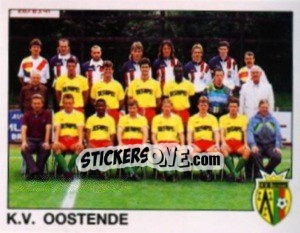 Sticker Team - Football Belgium 1992-1993 n. 341 - Panini
