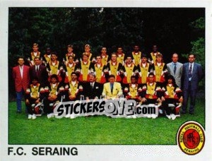 Sticker Team - Football Belgium 1992-1993 - Panini