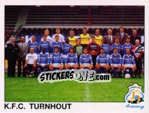 Sticker Team - Football Belgium 1992-1993 n. 349 - Panini