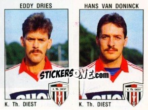 Sticker Eddy Dries / Hans van Doninck