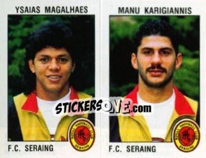 Sticker Ysaias Magalhaes / Manu Karigiannis