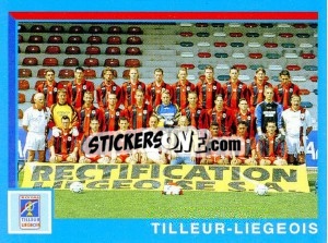 Figurina Team - Football Belgium 1999-2000 n. 390 - Panini