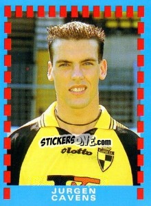 Figurina Jurgen Cavens - Football Belgium 1999-2000 n. 3 - Panini