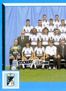 Sticker Team - Football Belgium 1999-2000 n. 9 - Panini