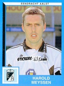 Cromo Harold Meyssen - Football Belgium 1999-2000 - Panini