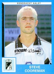 Sticker Steve Cooreman - Football Belgium 1999-2000 n. 22 - Panini