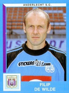 Cromo Filip De Wilde - Football Belgium 1999-2000 - Panini