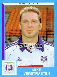 Sticker Mike Verstraeten - Football Belgium 1999-2000 - Panini