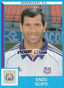 Sticker Enzo Scifo - Football Belgium 1999-2000 n. 41 - Panini