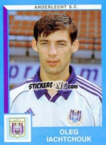 Sticker Oleg Iachtchouk - Football Belgium 1999-2000 n. 42 - Panini