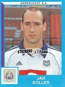 Sticker Jan Koller - Football Belgium 1999-2000 n. 45 - Panini