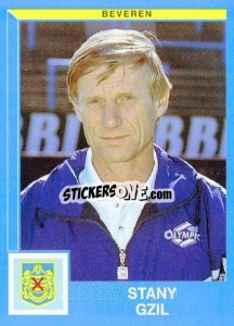 Sticker Stany Czil - Football Belgium 1999-2000 - Panini