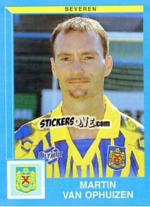 Sticker Martin Van Ophuizen - Football Belgium 1999-2000 - Panini