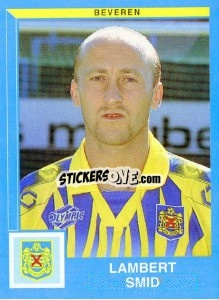 Sticker Lambert Smid - Football Belgium 1999-2000 n. 61 - Panini