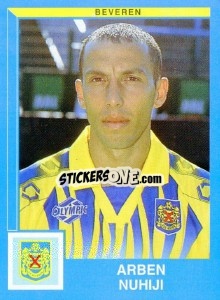 Sticker Arben Nuhiji - Football Belgium 1999-2000 n. 64 - Panini