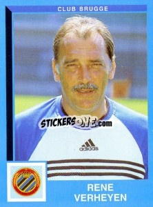 Sticker Rene Verheyen - Football Belgium 1999-2000 n. 68 - Panini