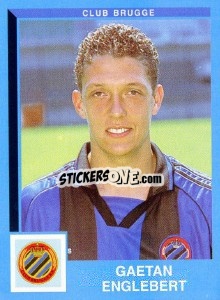 Sticker Gaetan Englebert - Football Belgium 1999-2000 - Panini
