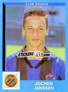 Figurina Jochen Janssen - Football Belgium 1999-2000 n. 86 - Panini