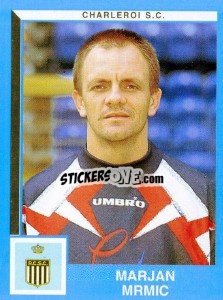 Cromo Marjan Mrmic - Football Belgium 1999-2000 n. 91 - Panini