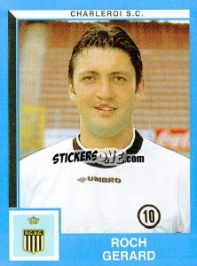 Sticker Roch Gerard - Football Belgium 1999-2000 - Panini