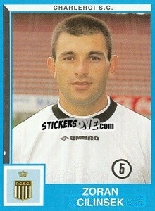 Cromo Zoran Cilinsek - Football Belgium 1999-2000 - Panini