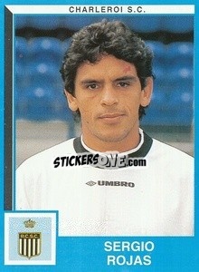 Sticker Sergio Rojas - Football Belgium 1999-2000 - Panini