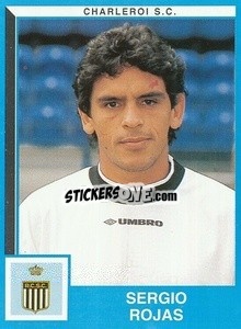 Sticker Sergio Rojas - Football Belgium 1999-2000 n. 106 - Panini